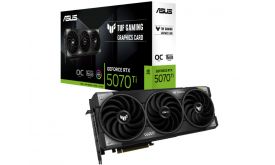 Asus Videókártya NVIDIA TUF Gaming RTX 5070 Ti OC Edition 16GB (90YV0MD0-M0NA00)